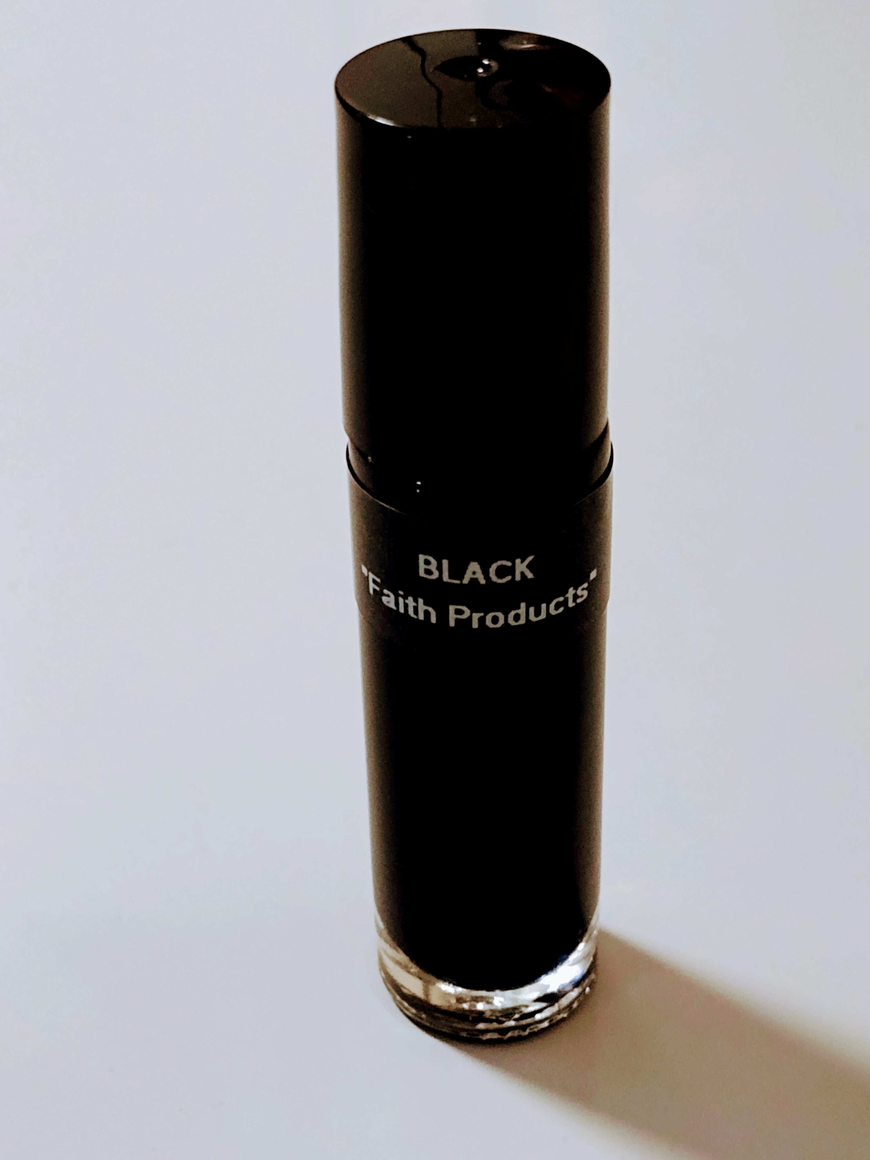 Black Men's Cologne Body Oil 1/3oz. Roll-On Bottle