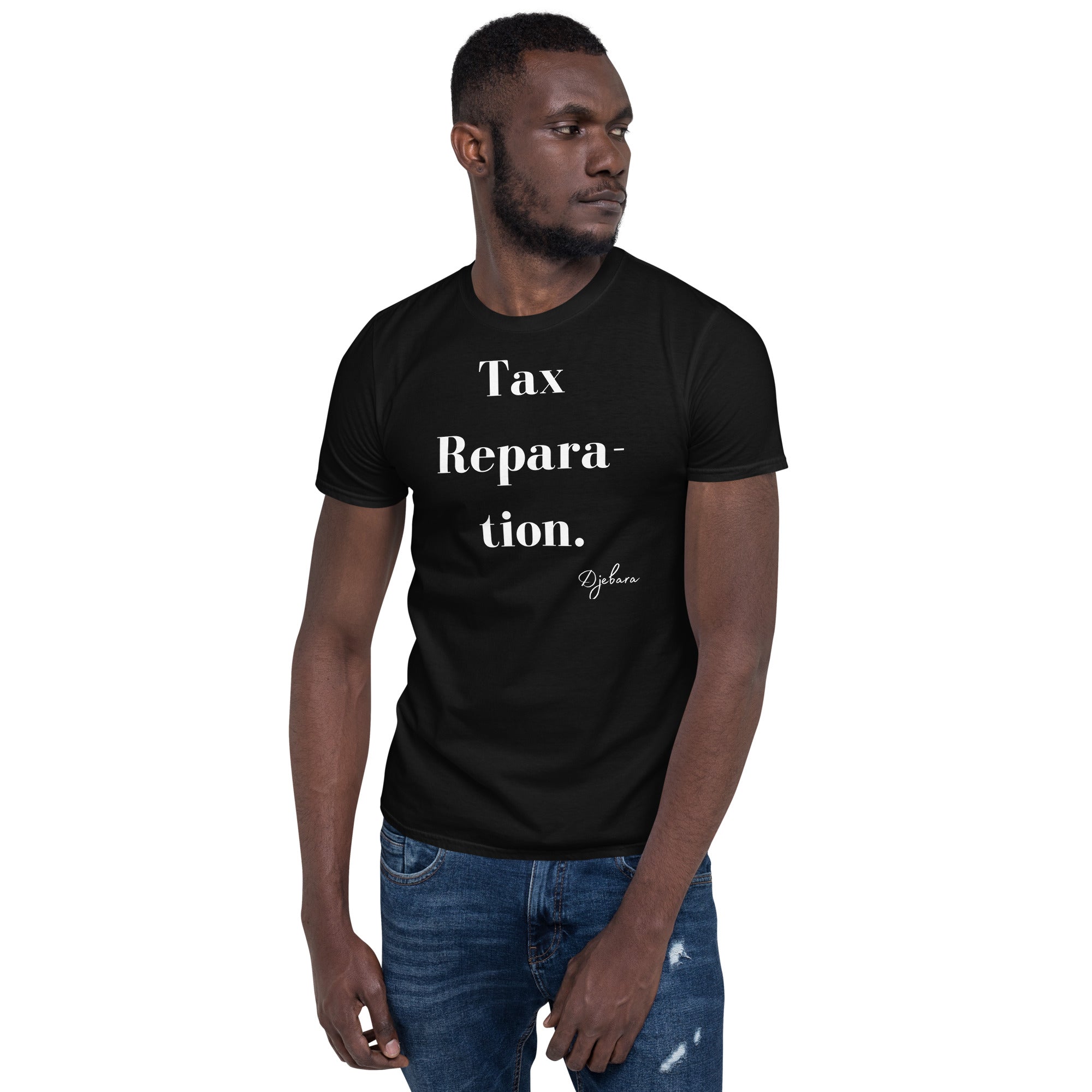 Black Tax Reparation Short-Sleeve Gildan Unisex T-Shirt S-3XL