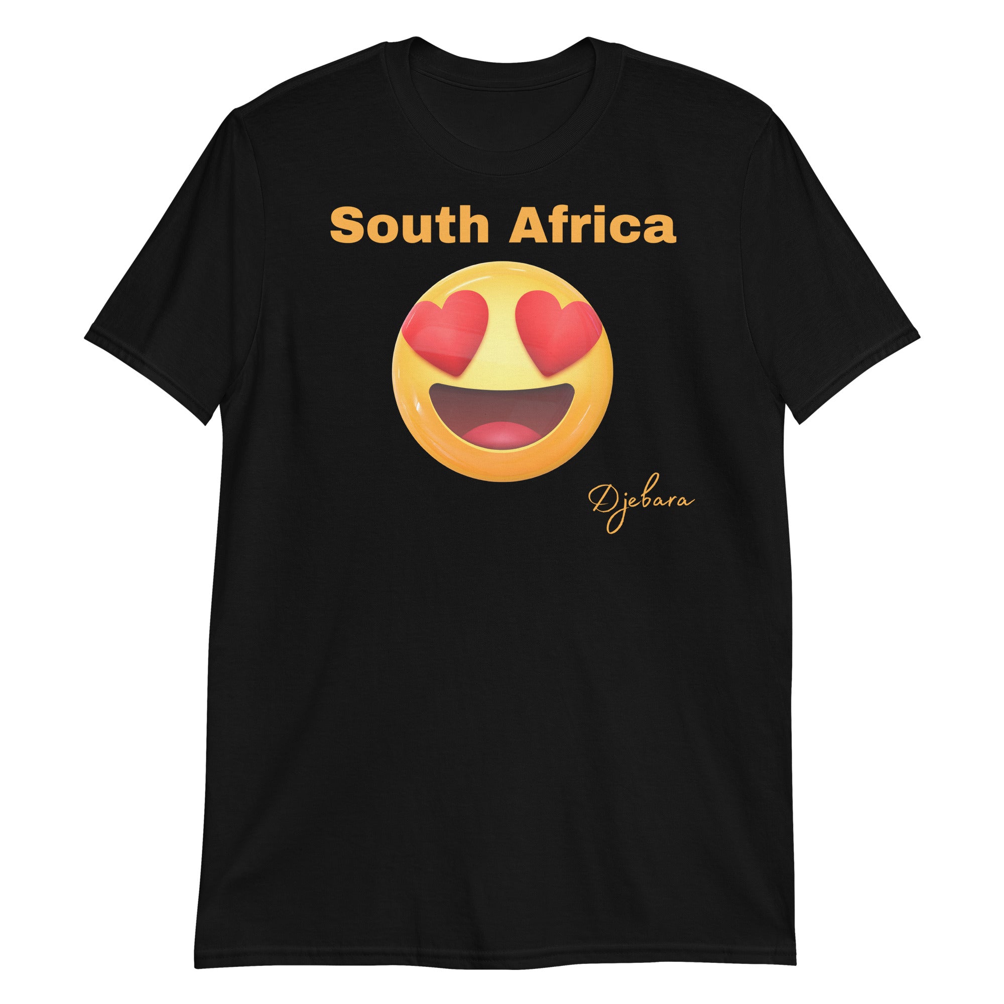 Black South Africa Short-Sleeve Gildan Unisex T-Shirt S-3XL