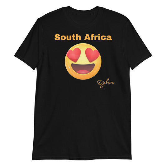 Black South Africa Short-Sleeve Gildan Unisex T-Shirt S-3XL