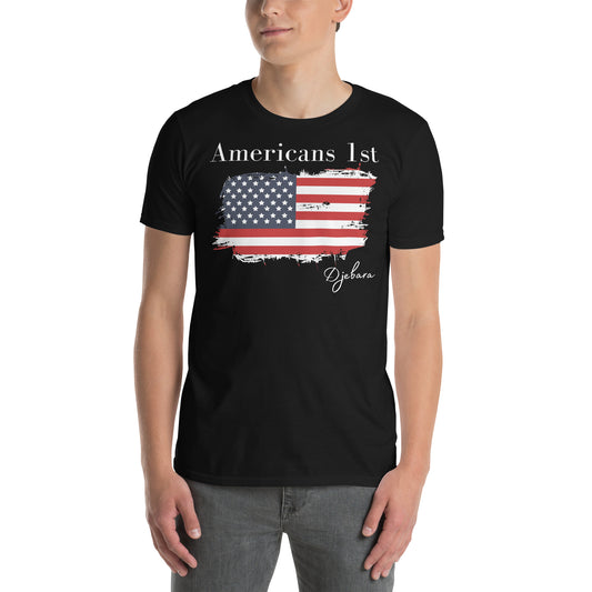 Americans 1st Short-Sleeve Gildan Unisex T-Shirt S-3XL