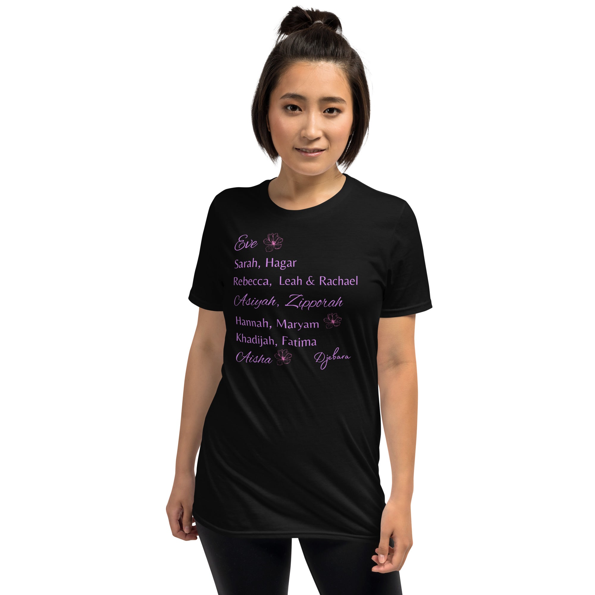 Eve Short-Sleeve Gildan Unisex T-Shirt (Purple) S-3XL