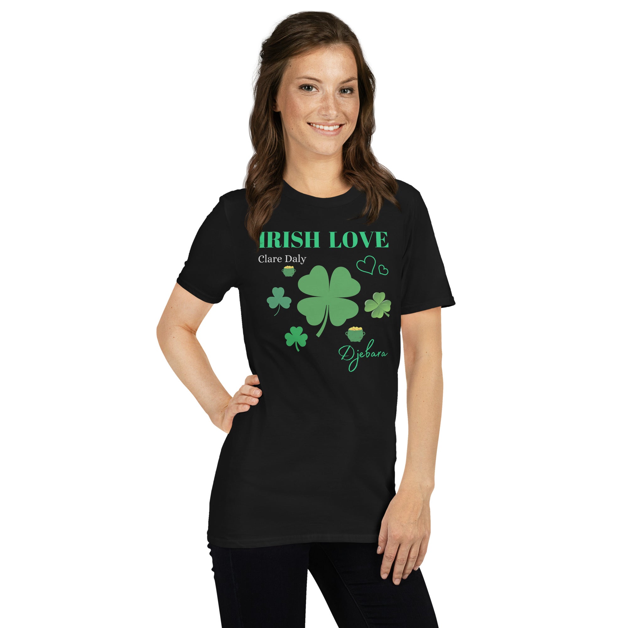 IRISH LOVE Short-Sleeve Gildan Unisex T-Shirt S-3XL