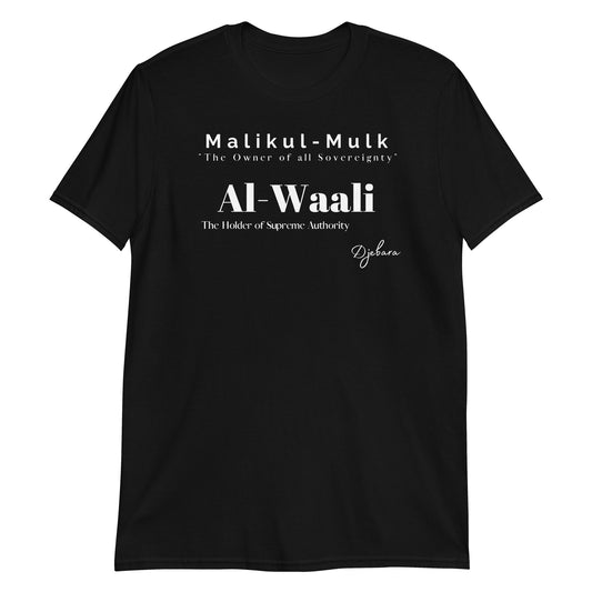 Black Malikul-Mulk Short-Sleeve Gildan Unisex T-Shirt S-3XL