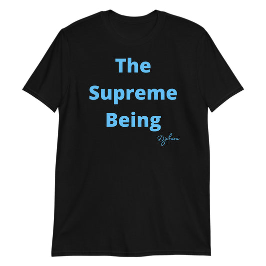 Black The Supreme Being Gildan Short-Sleeve Unisex T-Shirt S-3XL (L-Blue)