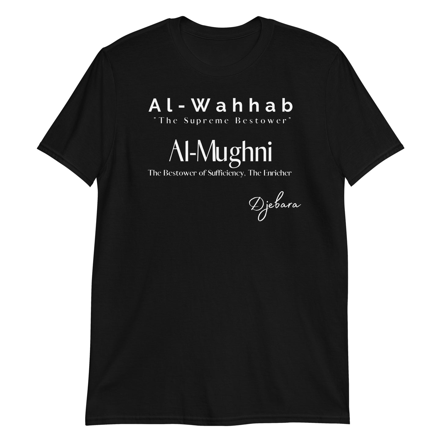 Black Al-Wahhab Short-Sleeve Gildan Unisex T-Shirt S-3XL