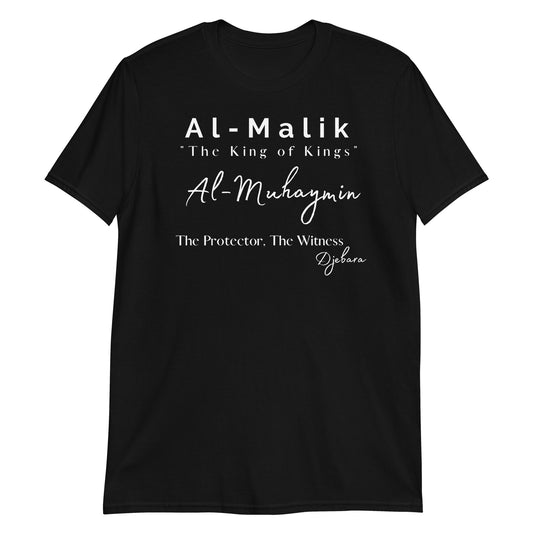 Black Al Malik King of Kings Short-Sleeve Gildan Unisex T-Shirt S-3XL
