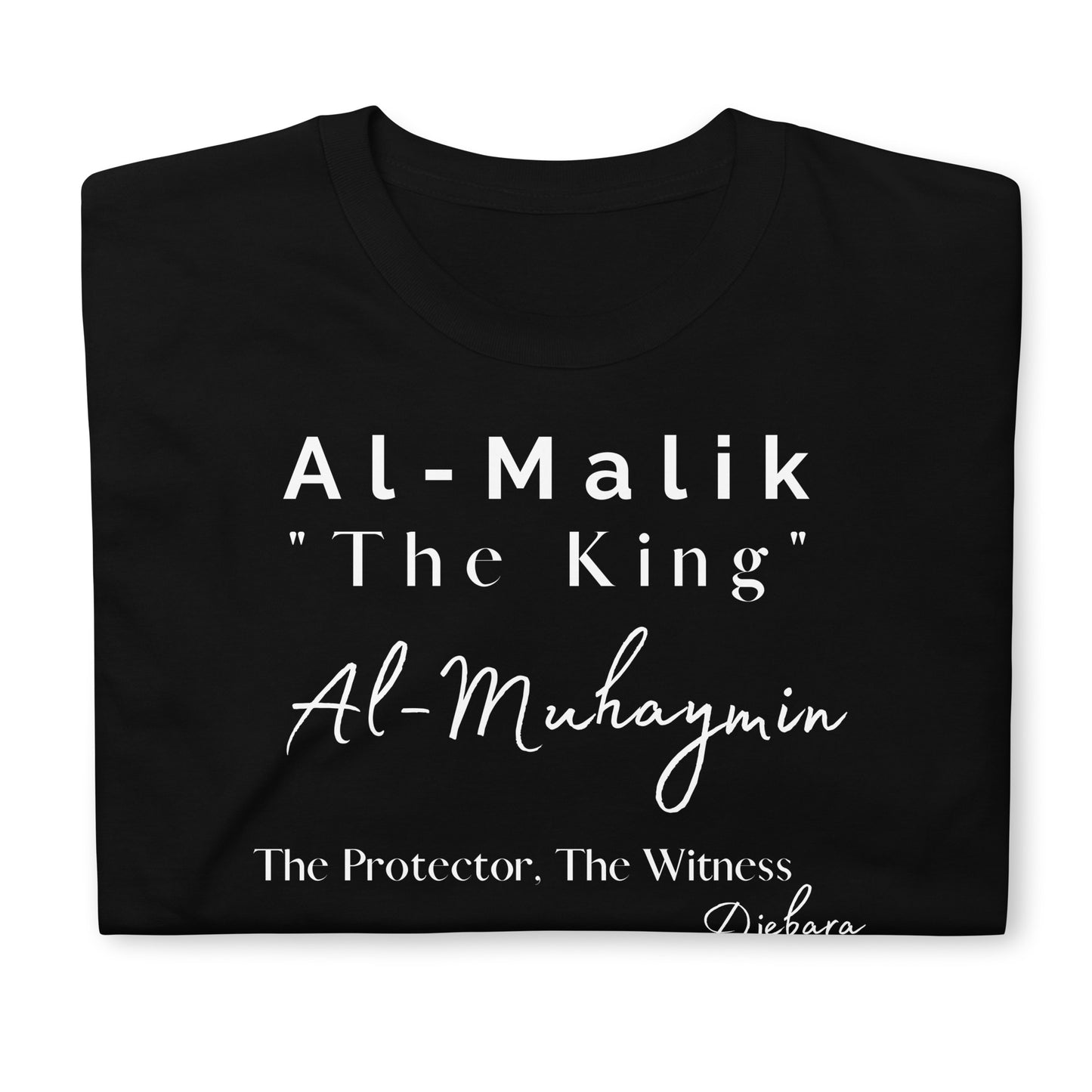 Black Al-Malik The King Short-Sleeve Gildan Unisex T-Shirt
